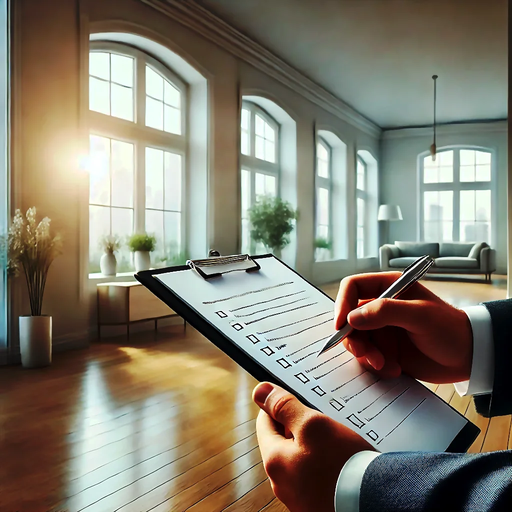 checklist état des lieux fait par LUDAEL immobilier  détails l'ensemble des éléments de l'appartement a paris ou en proche banlieue afin de sécuriser le locataire mais aussi et surtout le propriétaire à la sortie du logement